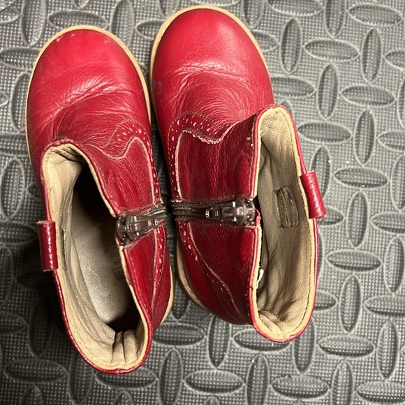 Elephantito Leather Booties - Toddler Girl 9US - VGUC - Picture 5 of 7